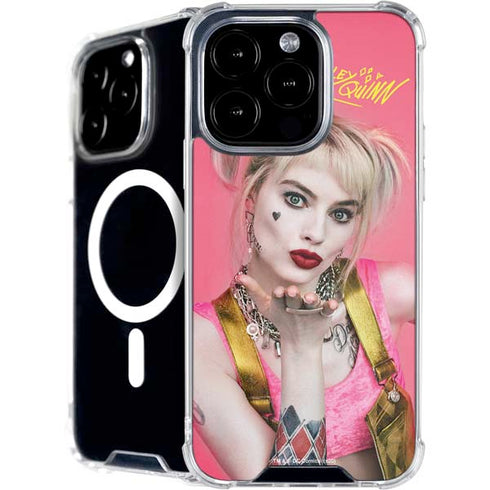 DC Comics Harley Quinn Blowing Kisses iPhone 16 Pro MagSafe Case